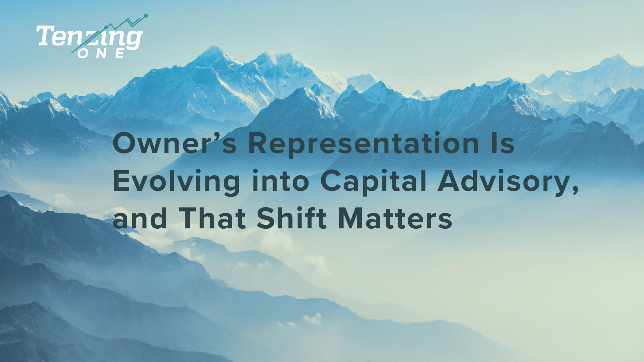 Blog Title Owners Representation Capital Advisory